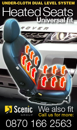 mini Heated Seats Carbon Fibre Under-Cloth Dual Level System